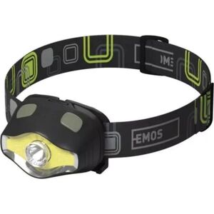 Emos Latarka czołowa Emos P3536 LED COB 3W + LED 3W, 220 lm, 100m 3 AAA