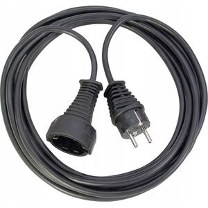 Kabel zasilający Brennenstuhl Brennenstuhl ilgiklis CEE 7/7, CEE 7/4 (Schuko), 10m , Juodas 1165460 / DEL-118M 13413224 4007123000326