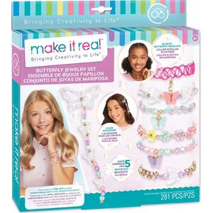 Make it real MAKE IT REAL Biżuteria Butterfly Jewelry, zestaw kreatywny