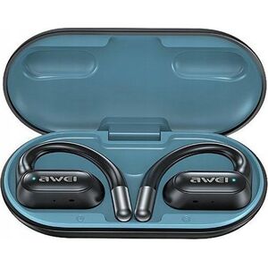 Słuchawki Awei AWEI Bluetooth 5.4 OWS T93 headphones + docking station blue/blue