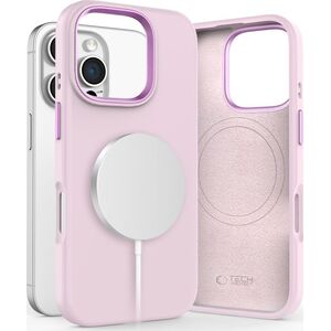 Tech-Protect TECH-PROTECT SILICONE PURE MAGSAFE IPHONE 16 PRO PINK PEARL