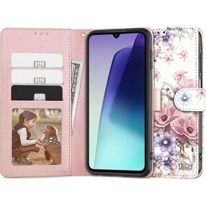 TECH-PROTECT WALLET XIAOMI REDMI 14C / POCO C75 BLOSSOM FLOWER