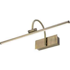 Kinkiet Nowodvorski Kinkiet LED do salonu klasyczny Nowodvorski GIOTTO LED BRASS S nad lusterko 8168