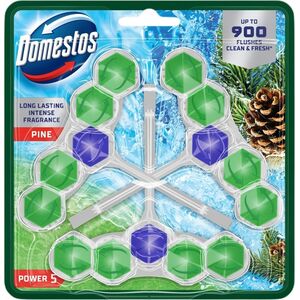 Zawieszka do WC Domestos Power 5 50g Pine (3)