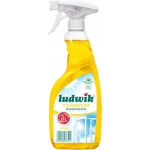 Ludwik Płyn do mycia szyb i glazury Ludwik cytrynowy 0,6l