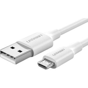 Kabel USB Ugreen USB-A - microUSB 1 m Biały (60141)