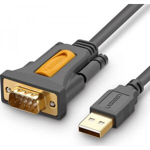Kabel USB Ugreen USB-A - RS-232 1.5 m Szary (UGR333)