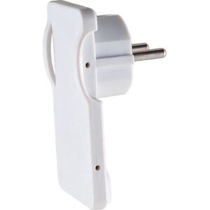 Orno Wtyczka płaska kątowa 2P 16A 250V biała (OR-AE-1311/W)
