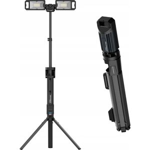 Scangrip Akumulatorowa lampa budowlana 5000 lm ze zintegrowanym statywem TOWER 5 CONNECT 03.6105C