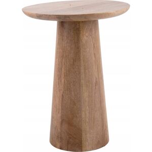 Leitmotiv Stolik kawowy drewniany FORCE, Ø 35,5 cm