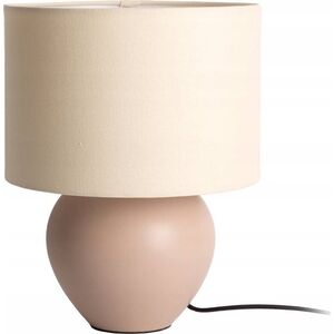 Lampa stołowa Leitmotiv Lampa stołowa ALMA ceramiczna podstawa, Ø 25 cm