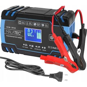ExtraLink EXTRALINK AUTOMATYCZNY PROSTOWNIK DO AKUMULATORA 12/24V 8A NIEBIESKI