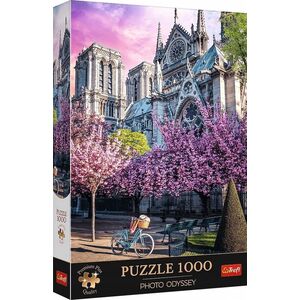 Trefl Puzzle 1000 elementów Premium Plus Quality Katedra Notre-Dame, Paryż