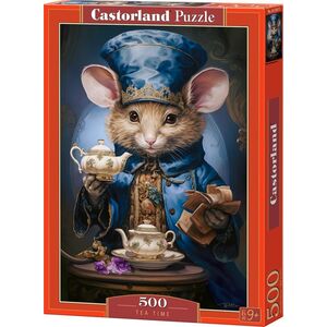 Castor Puzzle 500 elementów Czas na herbatę, Myszka