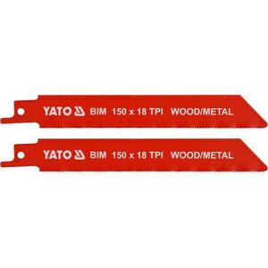 Yato YATO BRZESZCZOTY BIM 150mm 18TPI 2szt. YT-33931