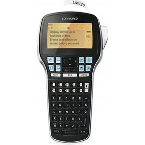 Dymo DYMO LabelManager 420P 6/9/12/19   mm D1-Bänder ABC UK/HK