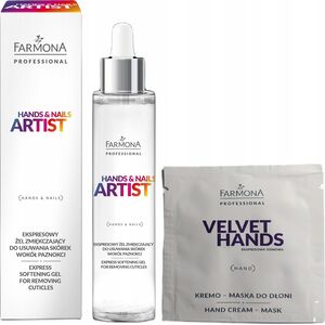 FARMONA PROFESSIONAL_Hands &amp| Nails Artist ekspresowy żel zmiękczający do usuwania skórek wokół paznokci 50ml