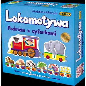 Adamigo Lokomotywa - podróże z cyferkami - GXP-605070