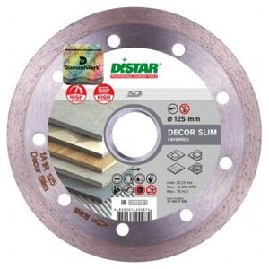 Di-Star TARCZA DIAMENTOWA 1A1R 125x1,2x8x22,23 Decor Slim