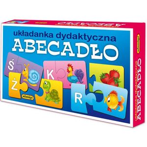 Adamigo Układanka puzzlowa Abecadło (3037)