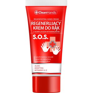 Chemistry CLEAN HANDS αναπλαστική κρέμα χεριών, με σύμπλεγμα βιταμινών SOS, 30 ml 13277035 5901185018291