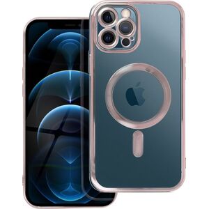 OEM Futerał ELECTRO MAG COVER kompatybilny z MagSafe do IPHONE 12 Pro Max złoty róż