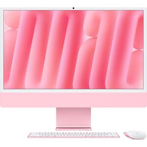 Komputer Apple iMac 24 M4 / 16 GB / 256 GB / 8R GPU / Różowy (MWUG3ZE/A)