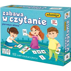 Adamigo Zabawa w czytanie Gra edukacyjna
