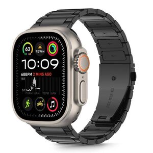 Strap for APPLE WATCH 6 / 7 / 8 / 9 / 10 / SE / ULTRA 1 / 2 (44 / 45 / 46 / 49 MM) Tech-Protect Stainless Classic black 5906302370856