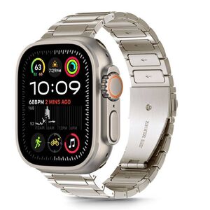 Strap for APPLE WATCH 6 / 7 / 8 / 9 / 10 / SE / ULTRA 1 / 2 (44 / 45 / 46 / 49 MM) Tech-Protect Stainless Classic Titanium 5906302370863