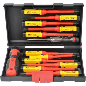 AWTools AWTOOLS ZESTAW WKRĘTAKÓW IZOLOWANYCH 1000V VDE S2/13SZT.