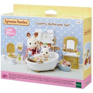 Figurka Epoch Sylvanian Families Zestaw do łazienki w stylu wiejskim (5286)