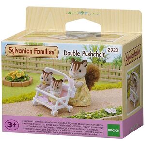 Figurka Epoch Sylvanian Families Podwójny wózek spacerowy (2920)