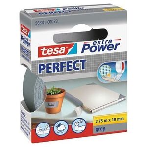 Tesa tesa extra Power Perfect Gewebeband 2,75m 19mm grau