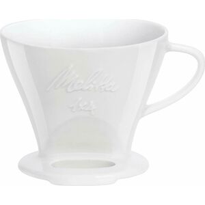 Melitta Melitta porcelanowy dripper do kawy 1x4 - Biały