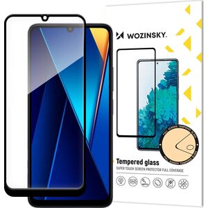 Wozinsky Szkło hartowane Wozinsky Full Glue z czarną ramką do Xiaomi POCO C65/Redmi 13C