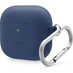 Elago Elago AirPods 4 Hang Silicone Case - etui z karabińczykiem do AirPods 4 granatowe - Gwarancja bezpieczeństwa. Proste raty. Bezpłatna wysyłka od 170 zł.
