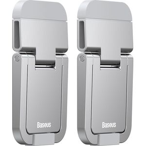 Baseus Baseus uniwersalne podstawki nóżki do laptopa (2 szt.) srebrny (LUZC000012)