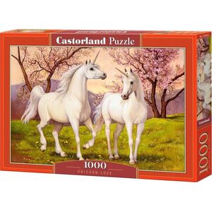 Castor Puzzle 1000 elementów Jednorożce zakochane