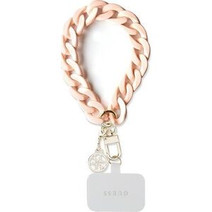 Guess Guess GUOUCBMC4MP Universal Big Hand Strap różowy/pink Acrylic 4G Charm