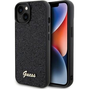 Guess Guess GUHCP14SPMSDGSK iPhone 14 / 15 / 13 6.1" czarny/black hardcase Disco Metal Script
