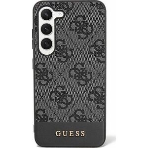 Guess Etui Guess GUHCS24MG4GLGR Samsung Galaxy S24+ Plus hardcase 4G Stripe Collection czarny/black