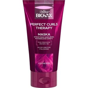 Lbiotica  L'BIOTICA_Biovax Glamour Perfect Curls Therapy maska do włosów kręconych i falowanych 150ml