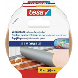 Tesa tesa Verlegeband rückstandsfrei entfernbar 25m x 50mm