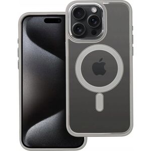 OEM Futerał COLOR EDGE MAG COVER kompatybilny z MagSafe do IPHONE 15 Pro Max tytanowy szary