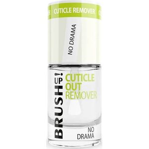 BrushUp! Cuticle Out Remover płyn do usuwania i zmiękczania skórek No Drama 6ml