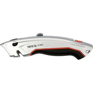 Yato Nożyk z ostrzem trapezowym 1 + 3ostrza 61 x 33mm (YT-75201)