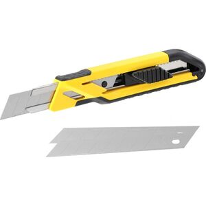 Stanley NÓŻ PLASTIKOWY Z 3 OSTRZAMI TPR 18 MM [K] (ZAM 102800) 102660 STANLEY