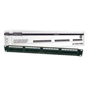Digitus Patch panel 19" 1U 24x RJ45 LSA kat.6 (DN-91624U)