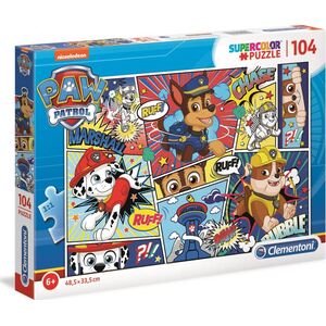 Clementoni Puzzle 104 elementów Psi Patrol